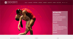 Desktop Screenshot of malandainballet.com